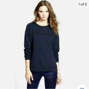 Joan Smalls x True Religion Don’t Believe Me Just Watch Navy Sweatshirt - Small